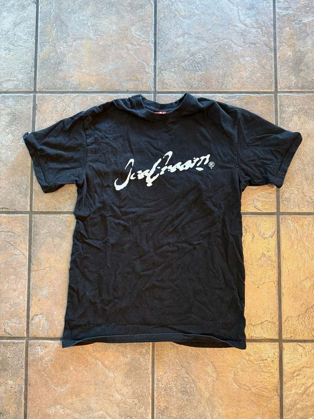 ICECREAM Black Telegraph Script Logo T-Shirt